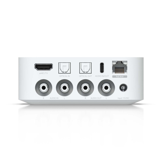 Streamer audio digital PoE multi-zonă UniFi Ubiquiti PoE Audio Port, Alb, UPL-Port-W
